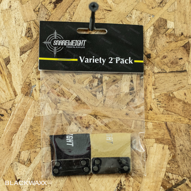 Snareweight #5 leather insert variety 2-pack