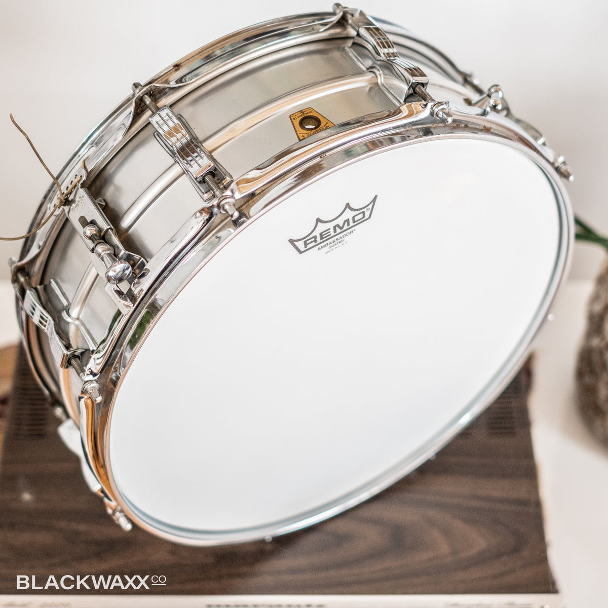Vintage Ludwig Acrolite 14x5 serial 336453, view 20