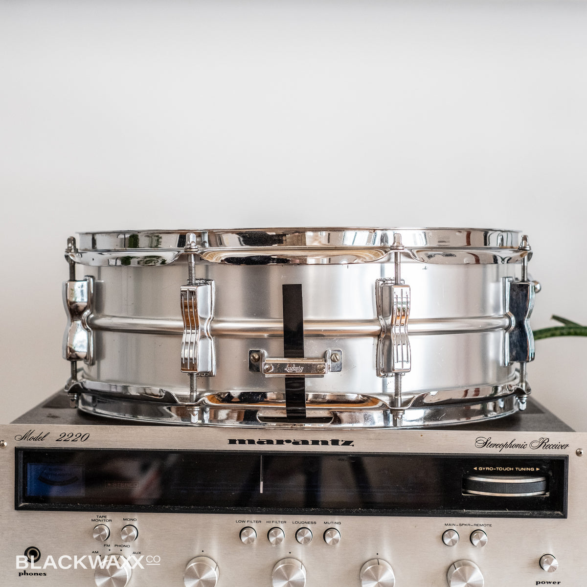 Vintage Ludwig Acrolite 14x5 serial 336453, view 4