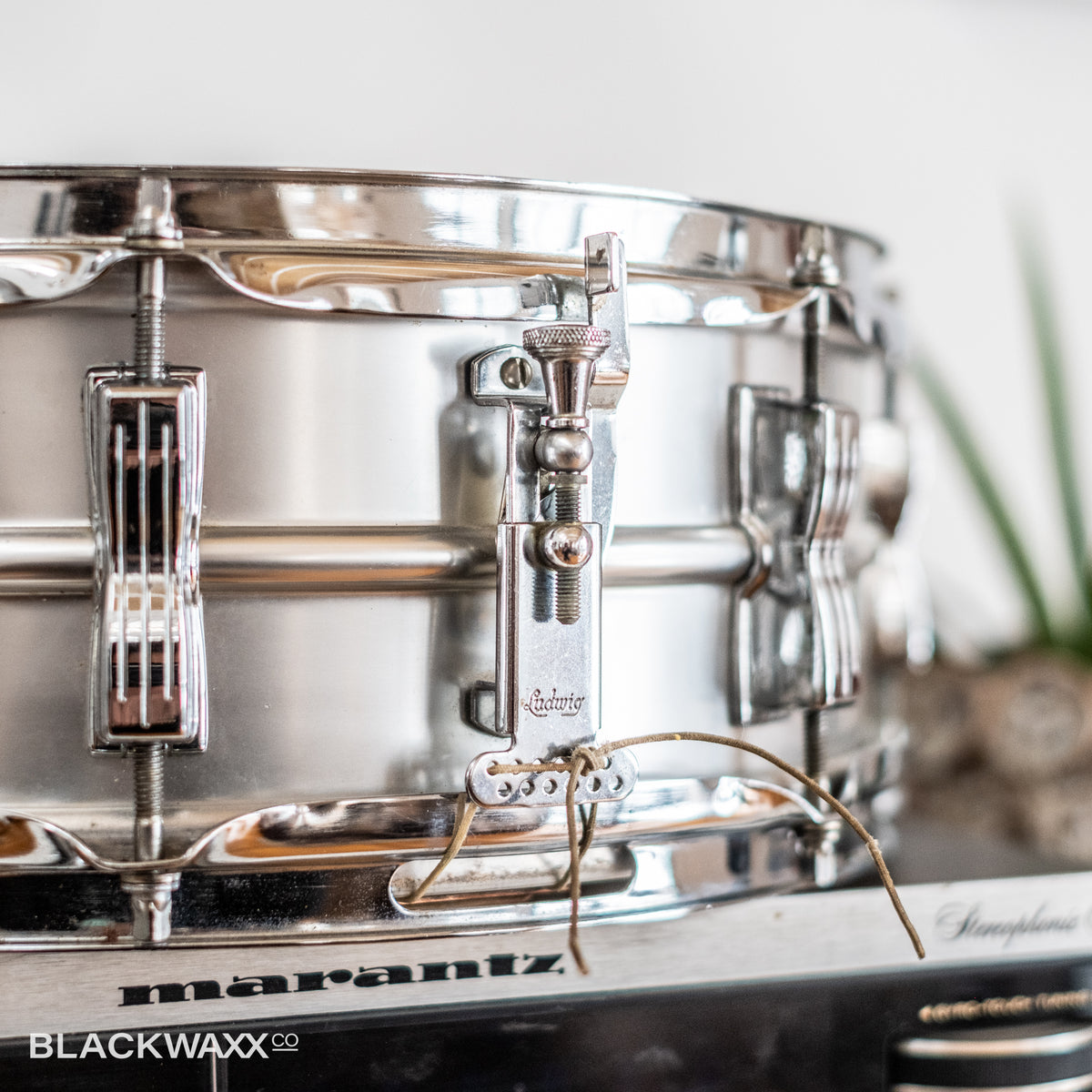 Vintage Ludwig Acrolite 14x5 serial 336453, view 8