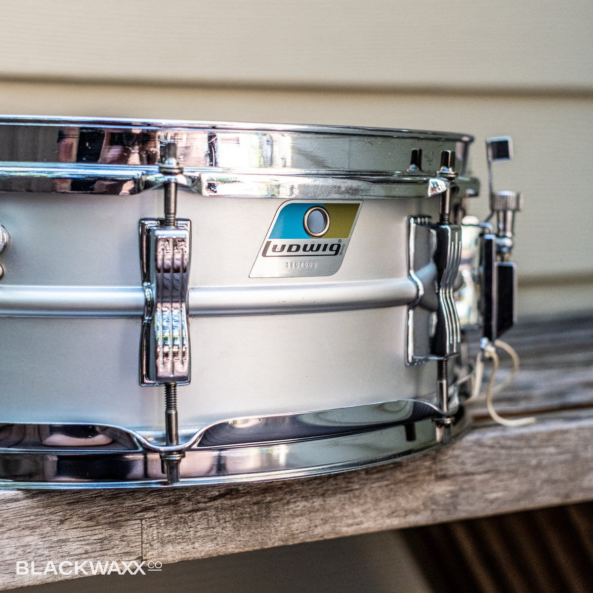Vintage Ludwig Acrolite 14x5 serial 1104568, view 10