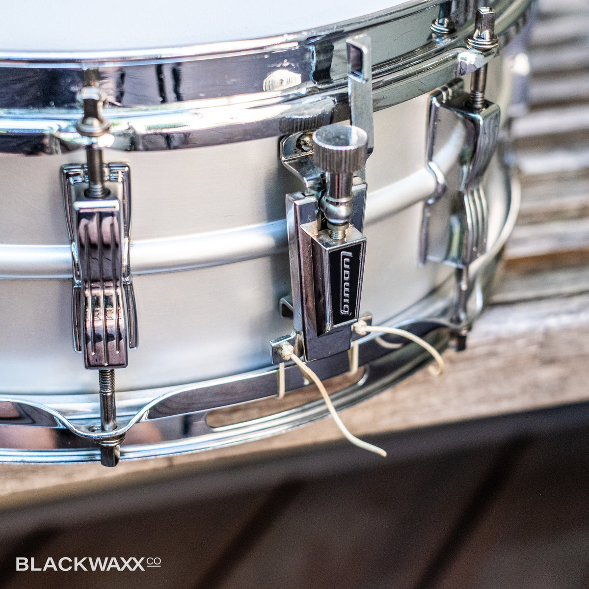 Vintage Ludwig Acrolite 14x5 serial 1104568, view 12