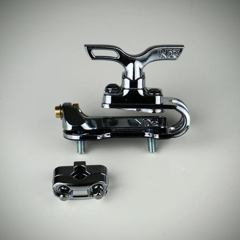 INDe BR3 drum mount bracket with wingnut clamp