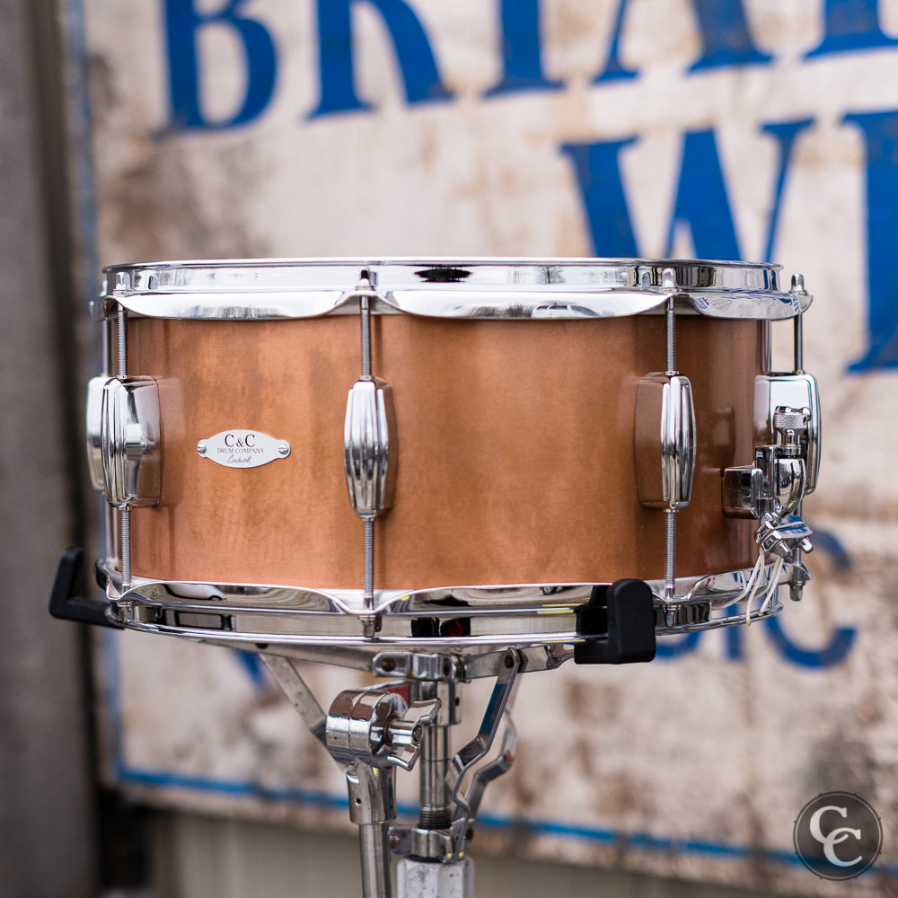 C&C - Copper over Steel Snare - 14x6.5 (Used)