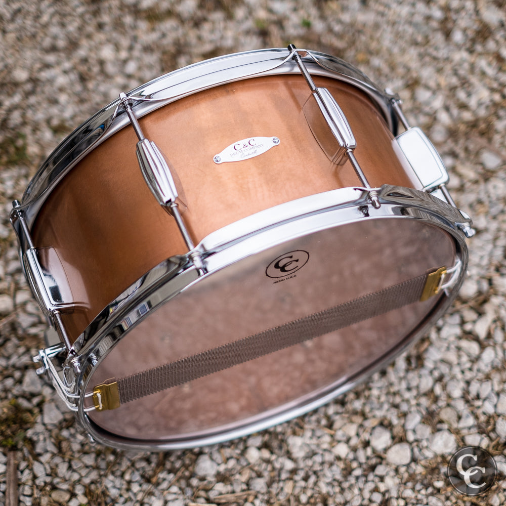 C&C - Copper over Steel Snare - 14x6.5 (Used)