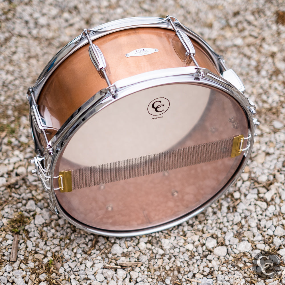 C&C - Copper over Steel Snare - 14x6.5 (Used)