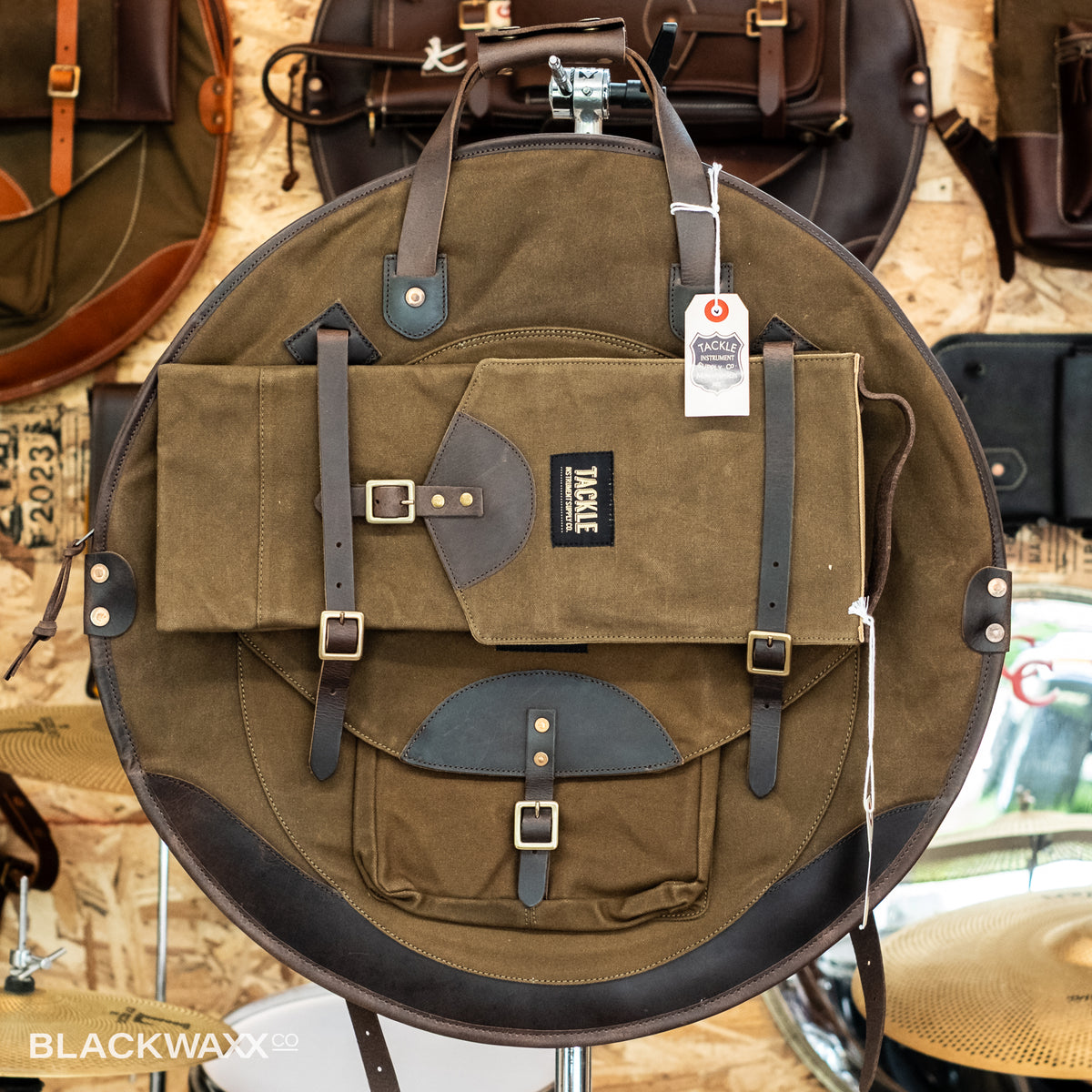 Tackle Instrument - Cymbal + Stick Bag Combo *limited edition*