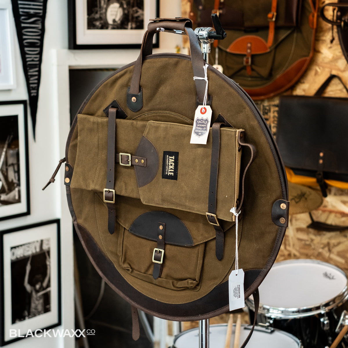 Tackle Instrument - Cymbal + Stick Bag Combo *limited edition*
