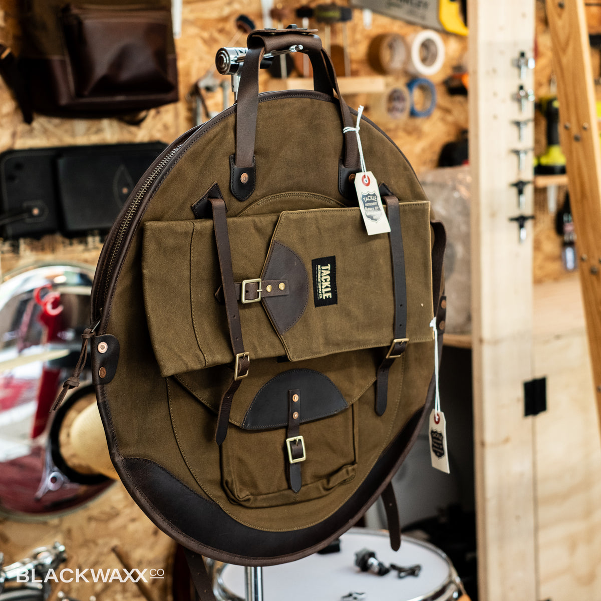 Tackle Instrument - Cymbal + Stick Bag Combo *limited edition*