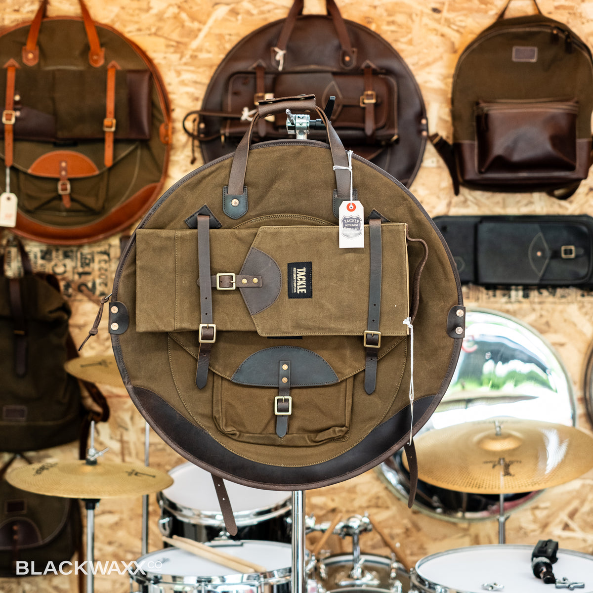 Tackle Instrument - Cymbal + Stick Bag Combo *limited edition*