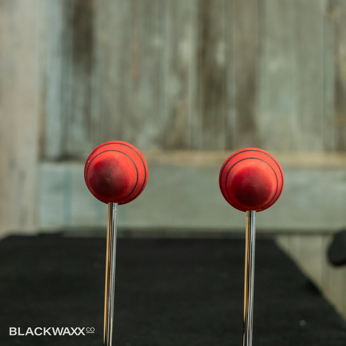Low Boy Leather Daddy - Red with Black Stripes