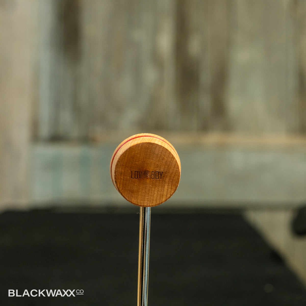 Low Boy - Lightweight Felt Daddy - Natural with Red Stripe