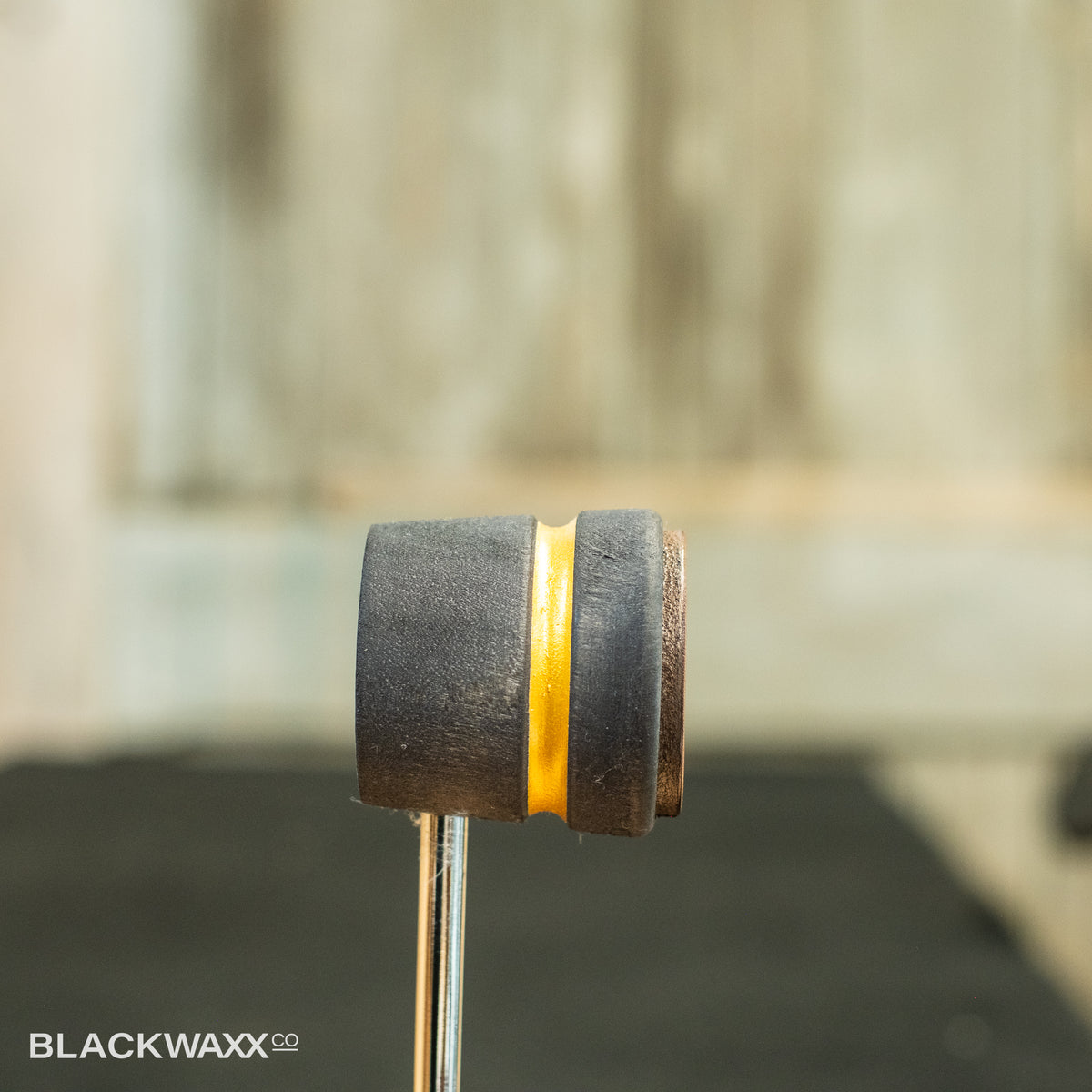 Low Boy - Lightweight Leather Daddy - Black with Gold Sparkle