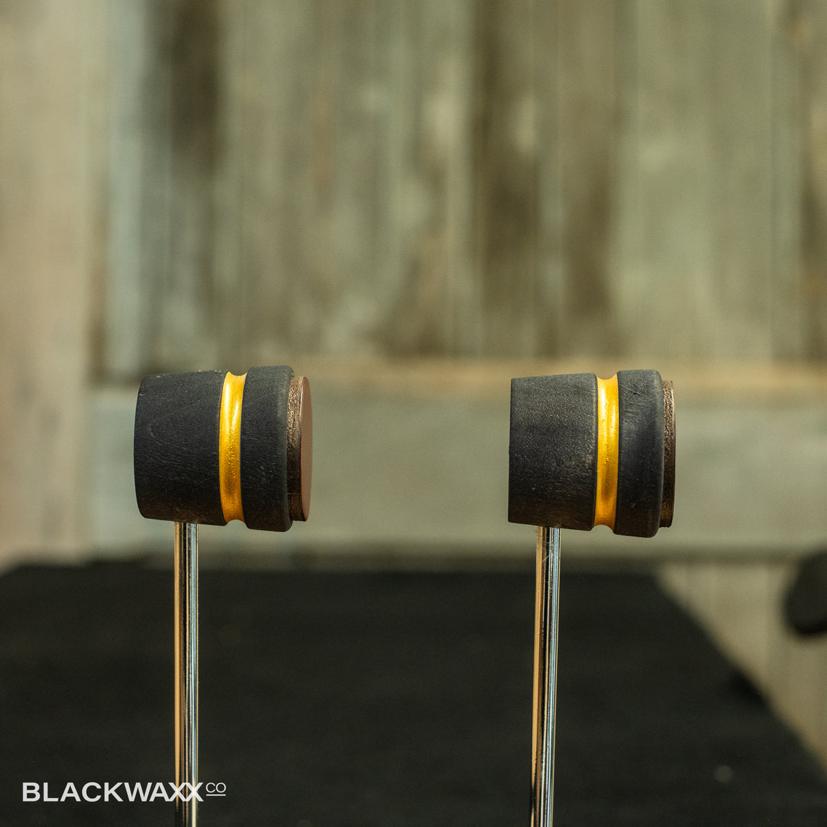 Low Boy - Lightweight Leather Daddy - Black with Gold Sparkle