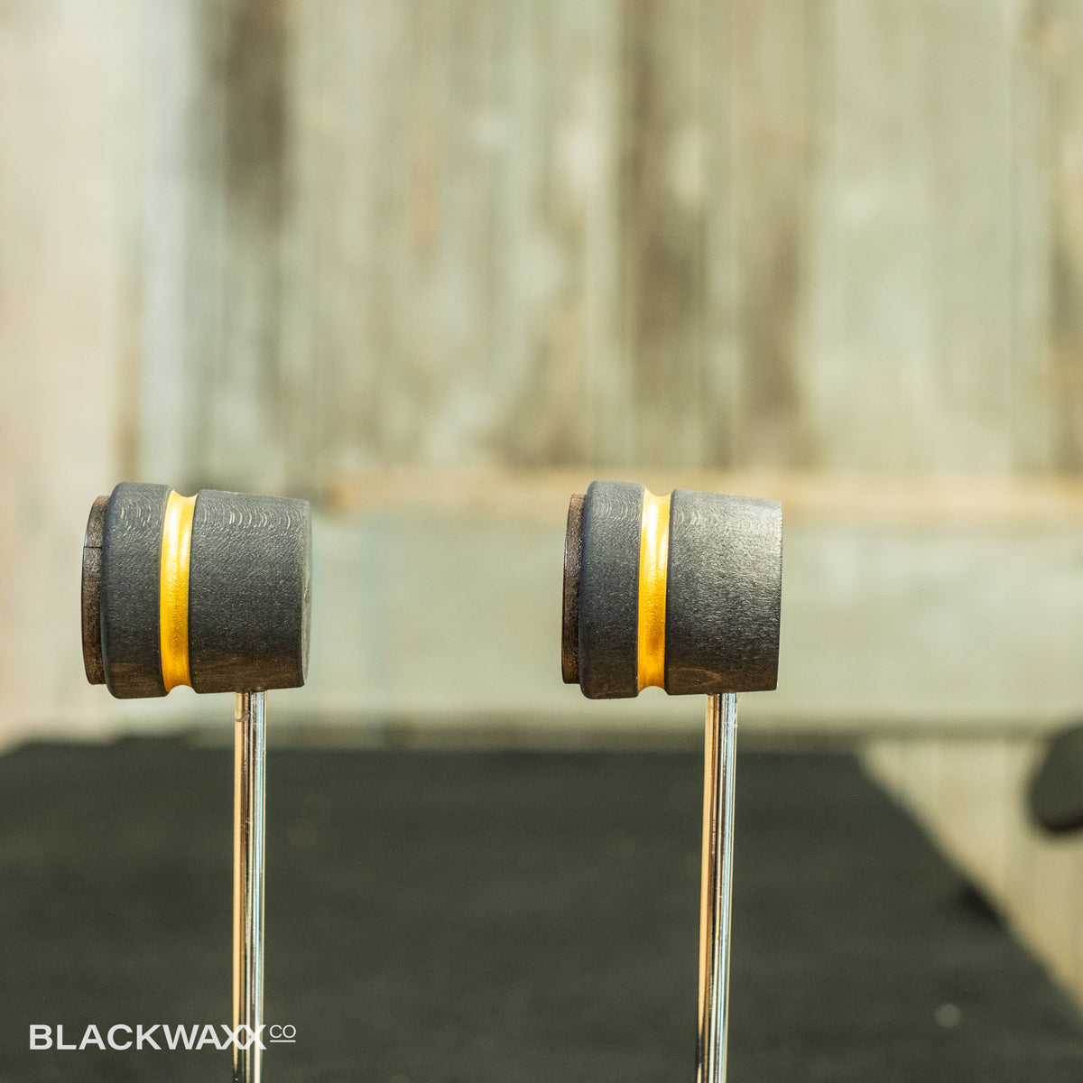Low Boy - Lightweight Leather Daddy - Black with Gold Sparkle