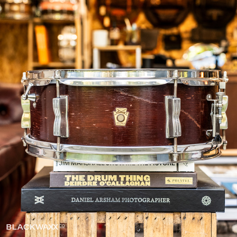 VINTAGE: Ludwig Pioneer - 6 Lug - 14x5 - Natural Mahogany