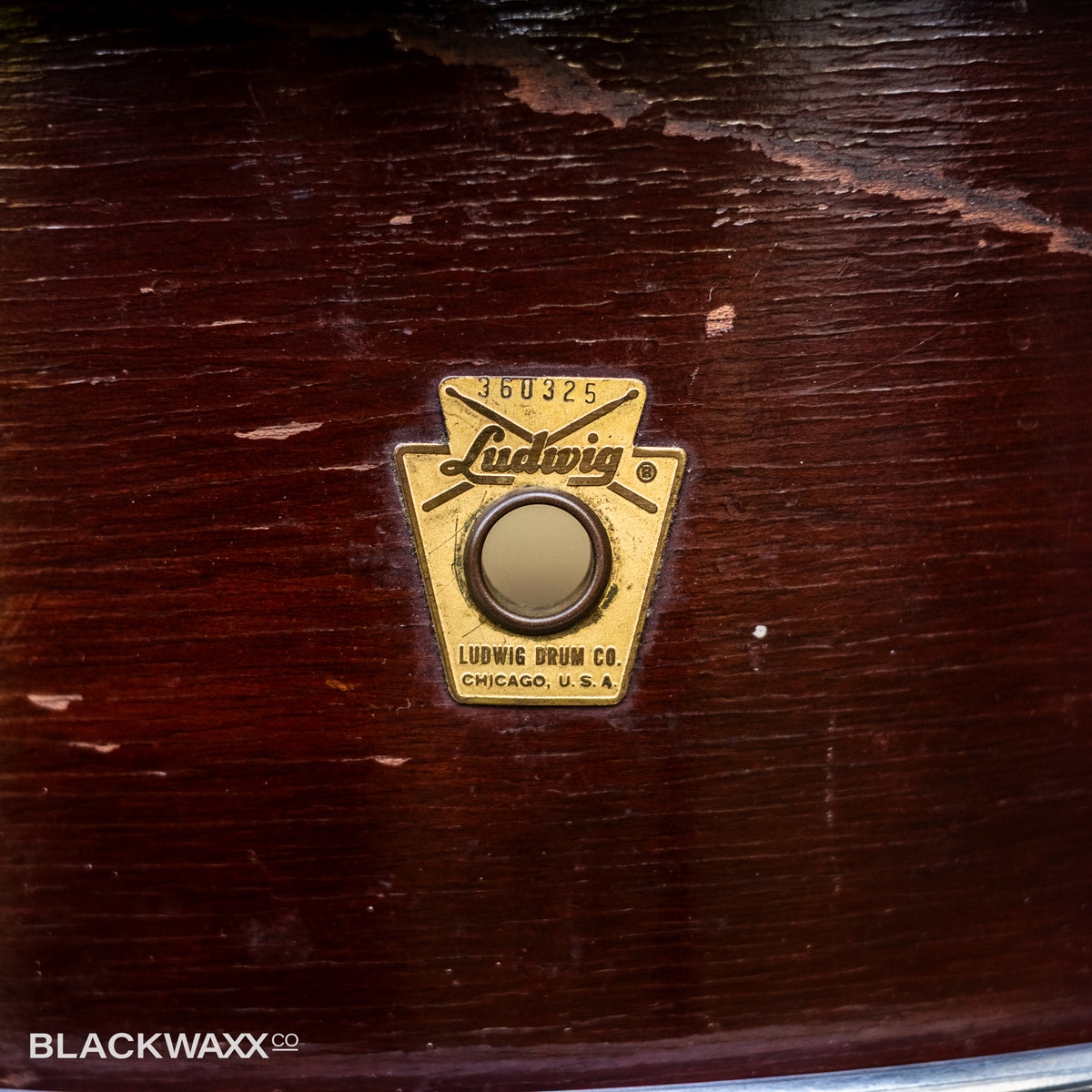 VINTAGE: Ludwig Pioneer - 6 Lug - 14x5 - Natural Mahogany
