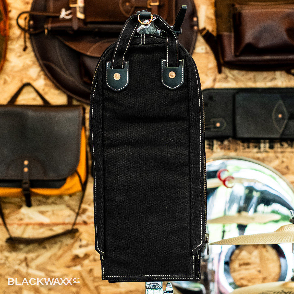 Tackle Instrument - Modular Stick Bag - Waxed Canvas - Black/Brown/Green/Blue