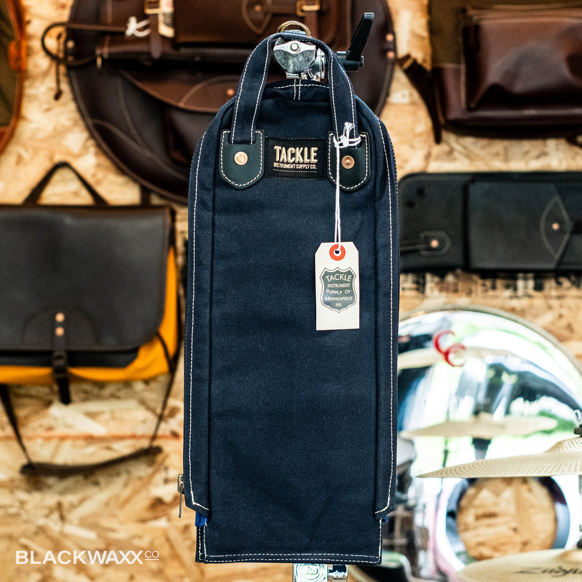 Tackle Instrument - Modular Stick Bag - Waxed Canvas - Black/Brown/Green/Blue