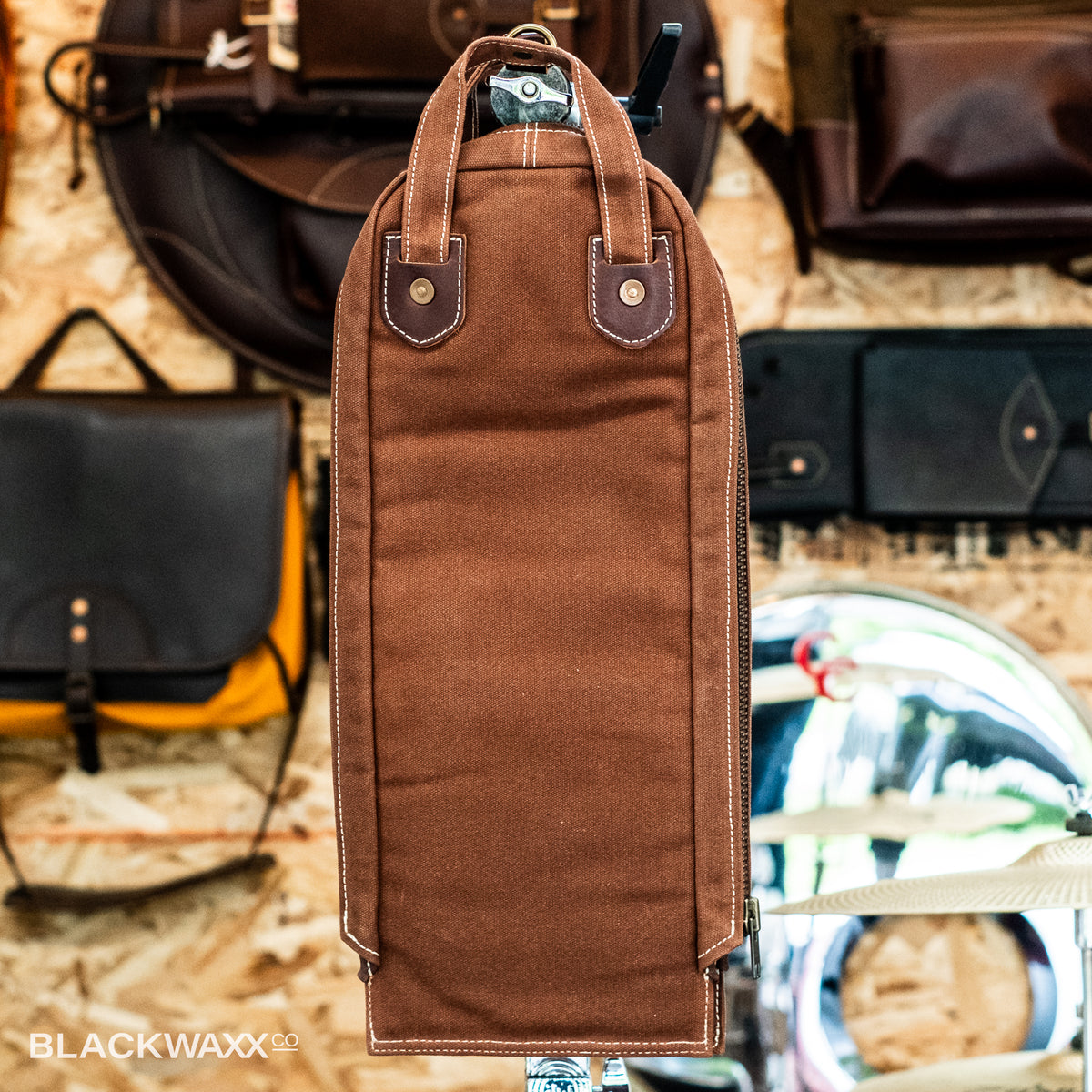 Tackle Instrument - Modular Stick Bag - Waxed Canvas - Black/Brown/Green/Blue