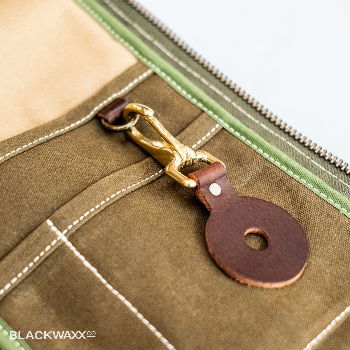 Tackle Instrument - Modular Stick Bag - Waxed Canvas - Black/Brown/Green/Blue