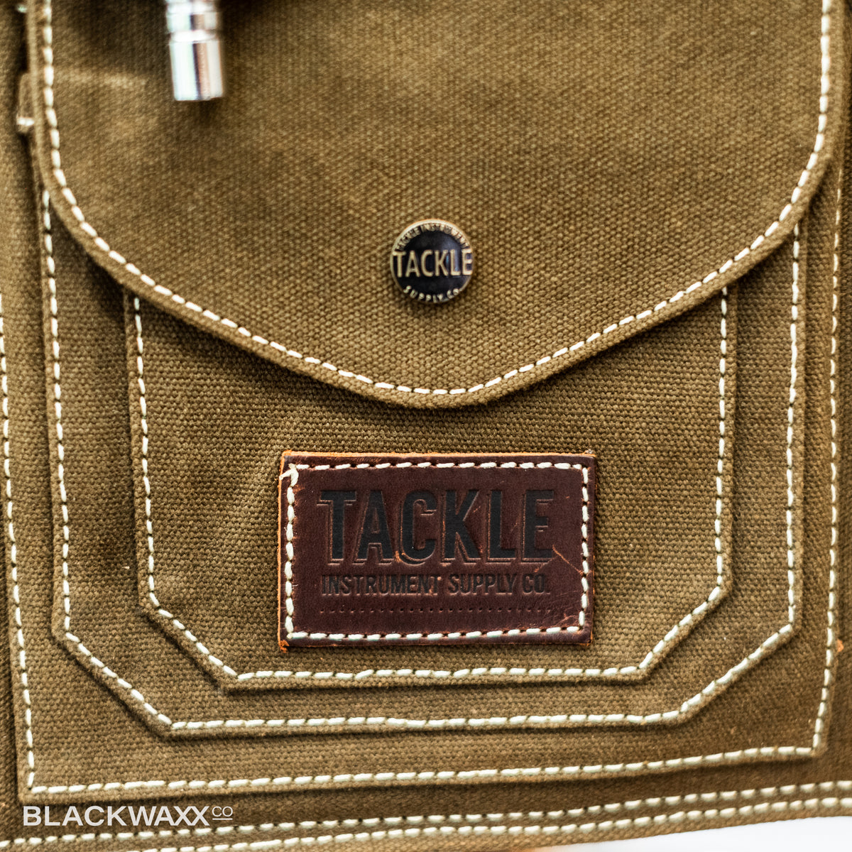 Tackle Instrument - Modular Stick Bag - Waxed Canvas - Black/Brown/Green/Blue
