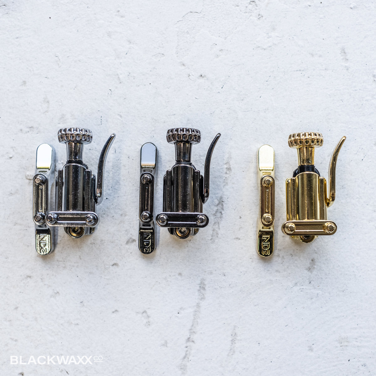 INDe Mini strainer throw-off and butt plate for piccolo snare drums
