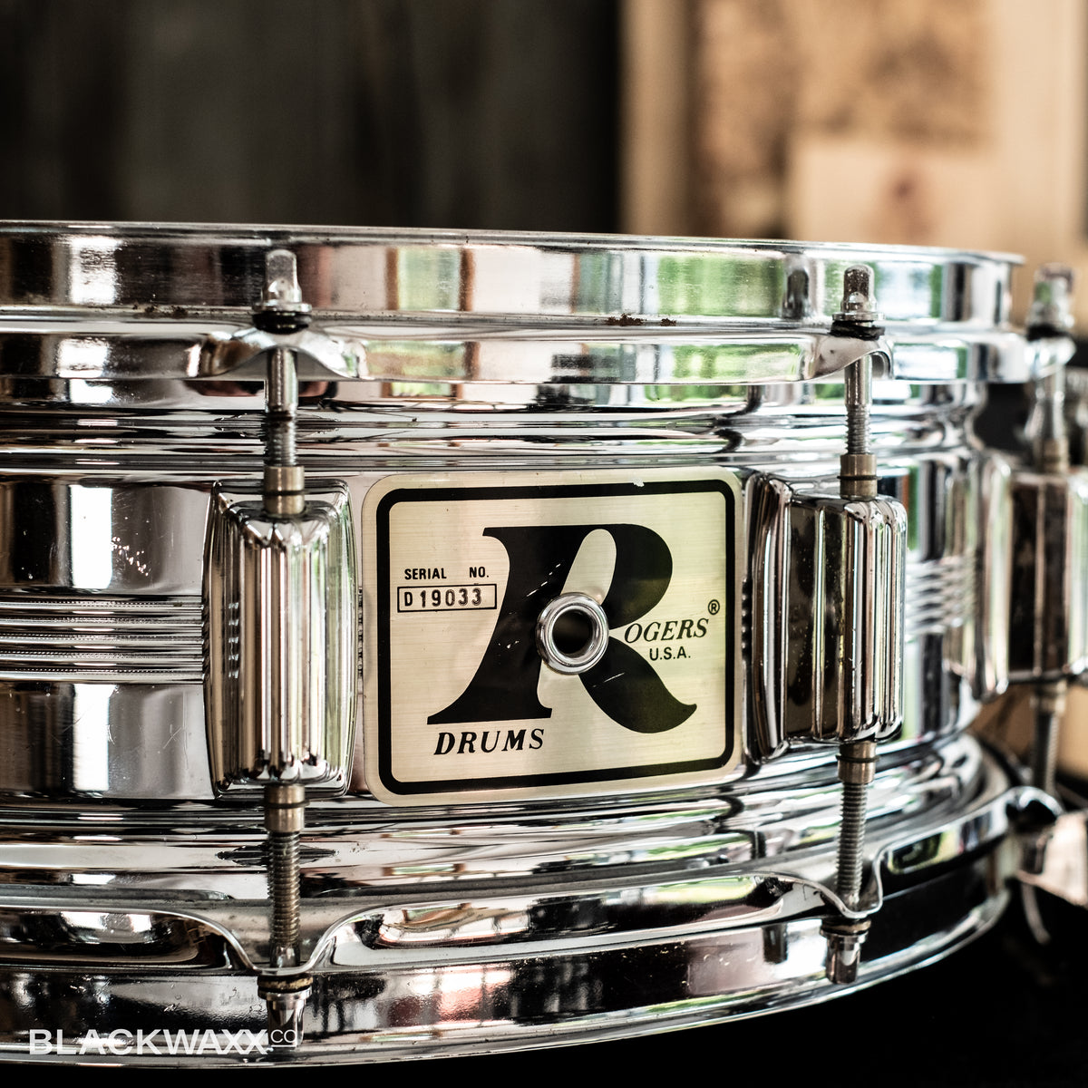 VINTAGE: Rogers Dynasonic COB 'Big R'  - 14x5 - 70's No. 19033
