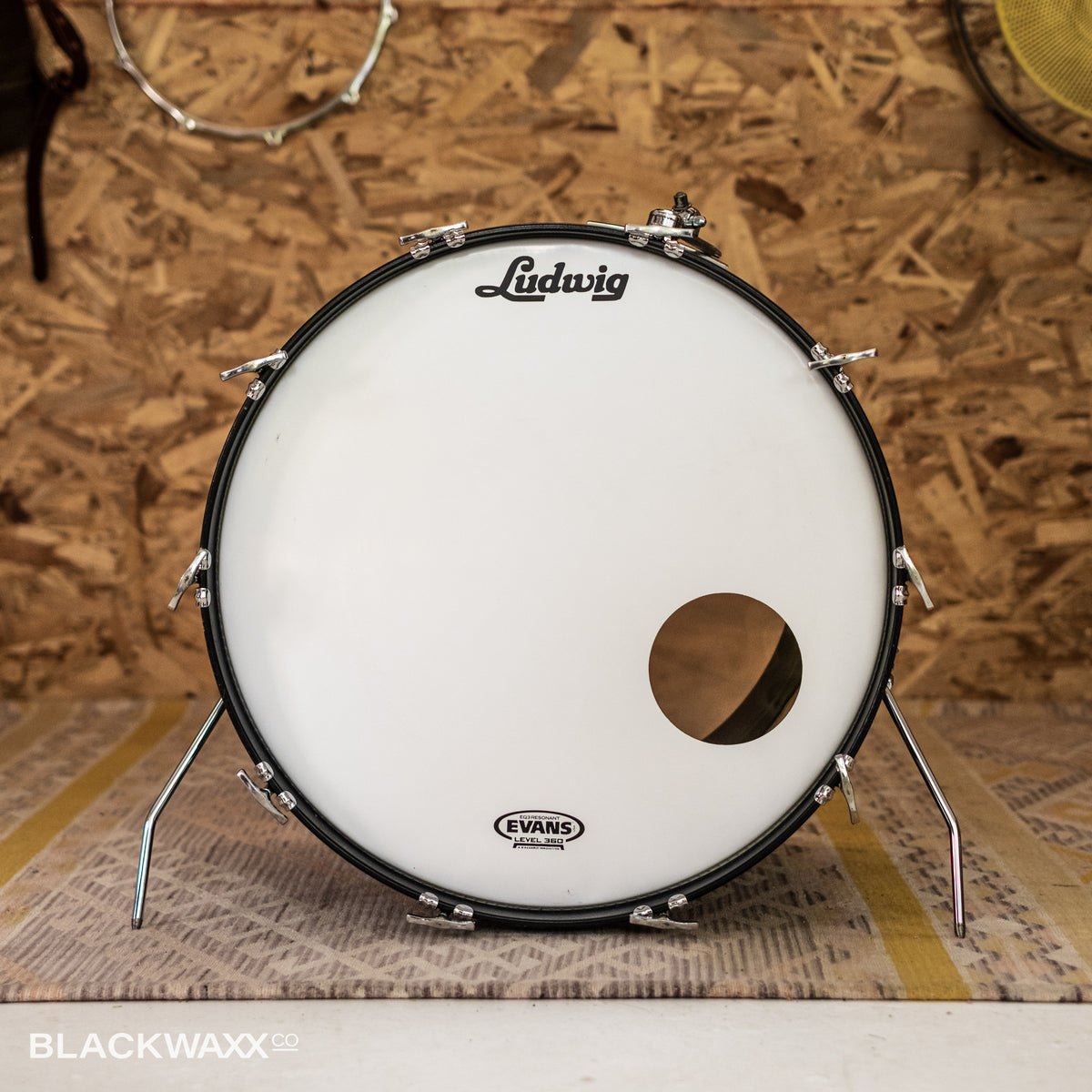 VINTAGE: Ludwig Super Classic - 22, 13, 16 - Black Diamond Pearl