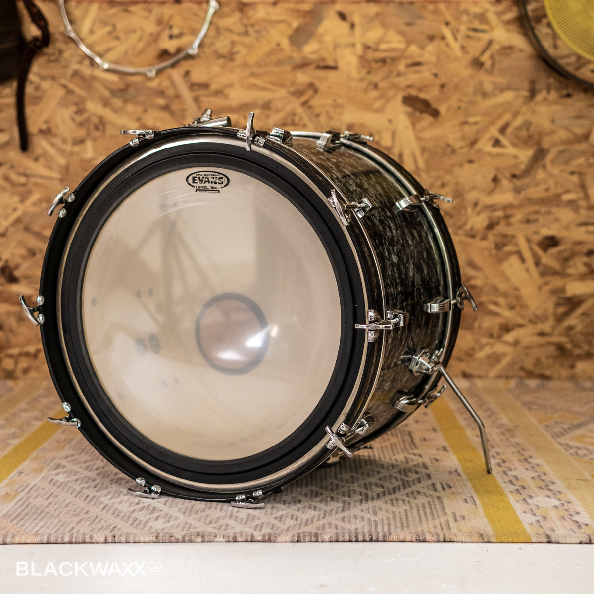 VINTAGE: Ludwig Super Classic - 22, 13, 16 - Black Diamond Pearl