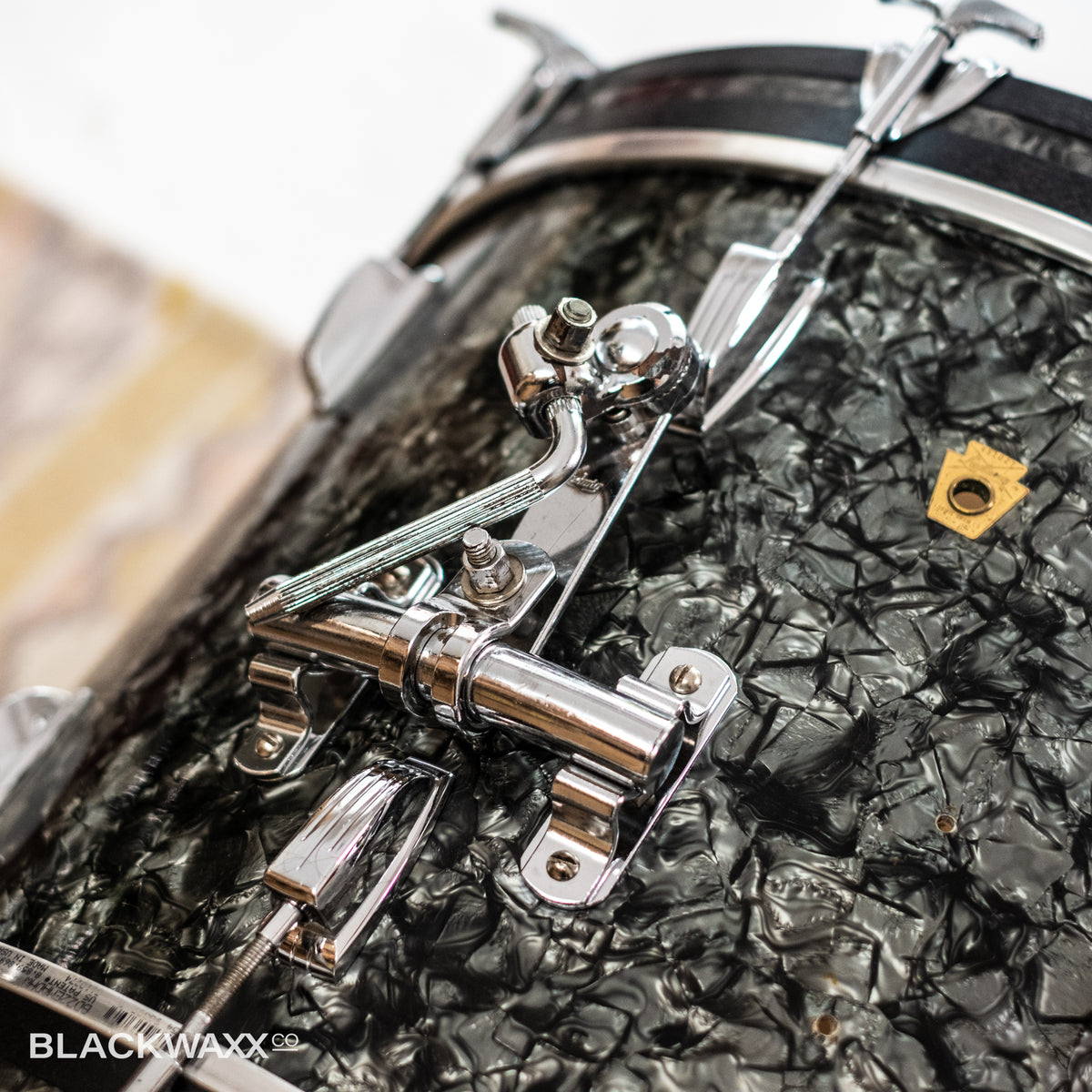 VINTAGE: Ludwig Super Classic - 22, 13, 16 - Black Diamond Pearl