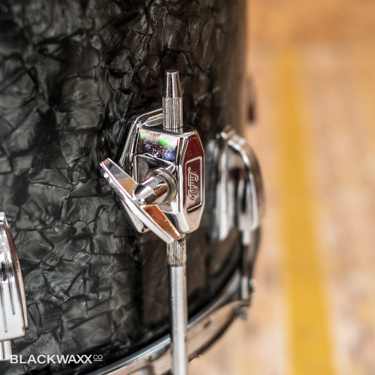 VINTAGE: Ludwig Super Classic - 22, 13, 16 - Black Diamond Pearl