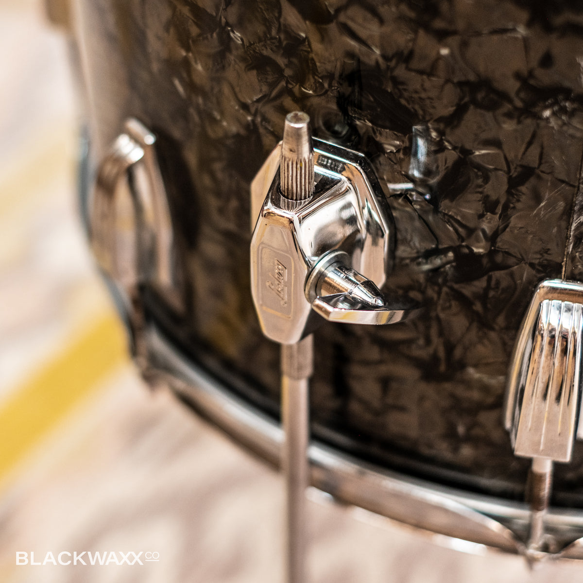 VINTAGE: Ludwig Super Classic - 22, 13, 16 - Black Diamond Pearl