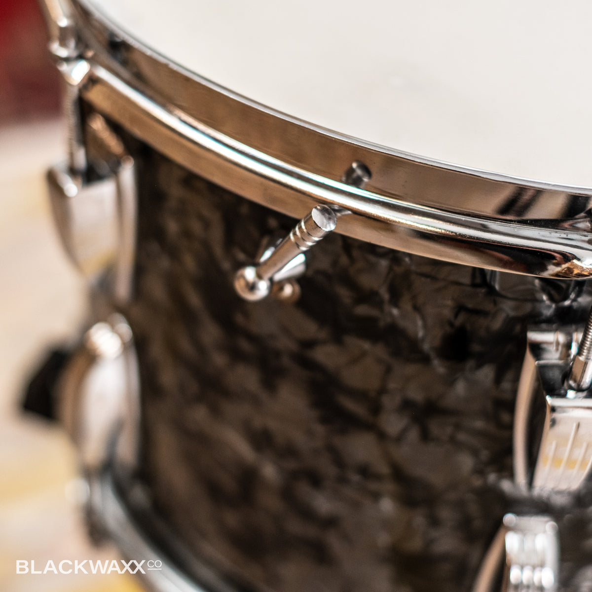 VINTAGE: Ludwig Super Classic - 22, 13, 16 - Black Diamond Pearl