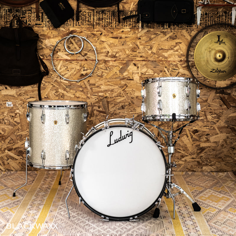 VINTAGE: Ludwig Super Classic - 22, 13, 16 - Silver Sparkle (1967)