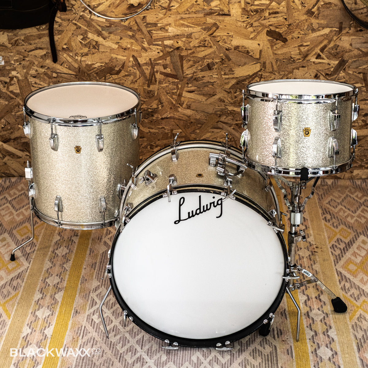 VINTAGE: Ludwig Super Classic - 22, 13, 16 - Silver Sparkle (1967)