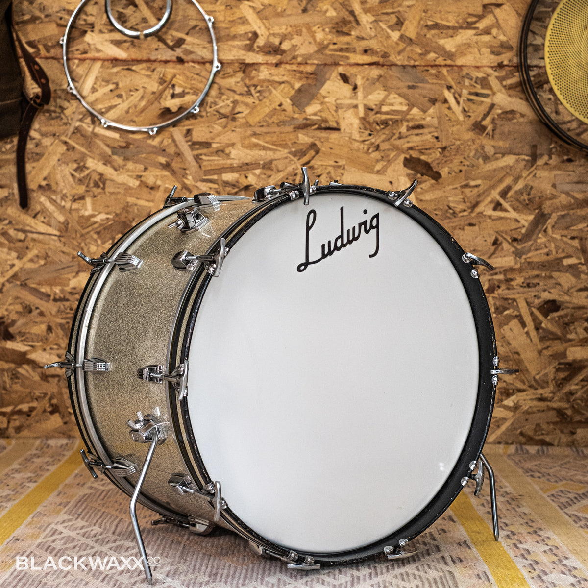 VINTAGE: Ludwig Super Classic - 22, 13, 16 - Silver Sparkle (1967)