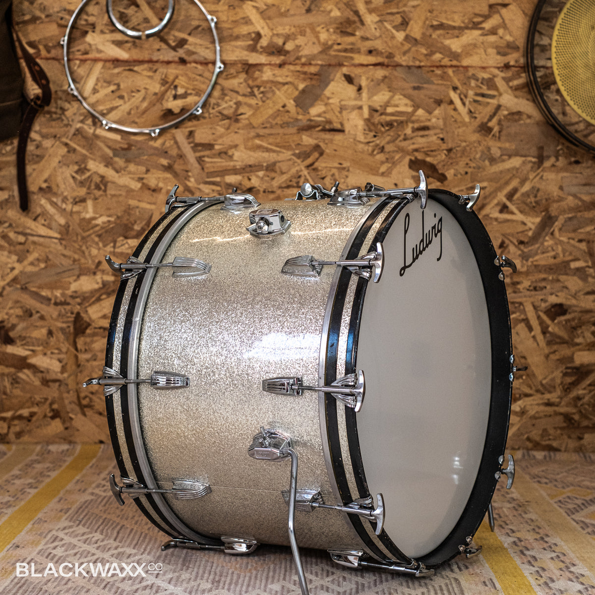 VINTAGE: Ludwig Super Classic - 22, 13, 16 - Silver Sparkle (1967)