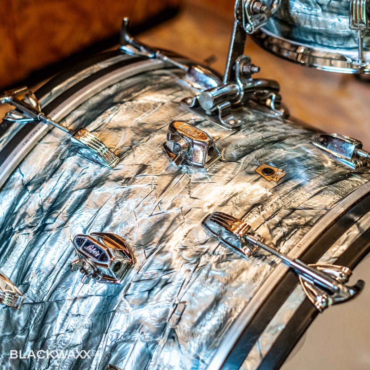 VINTAGE: Ludwig Super Classic - 22, 13, 16 - Sky Blue Pearl