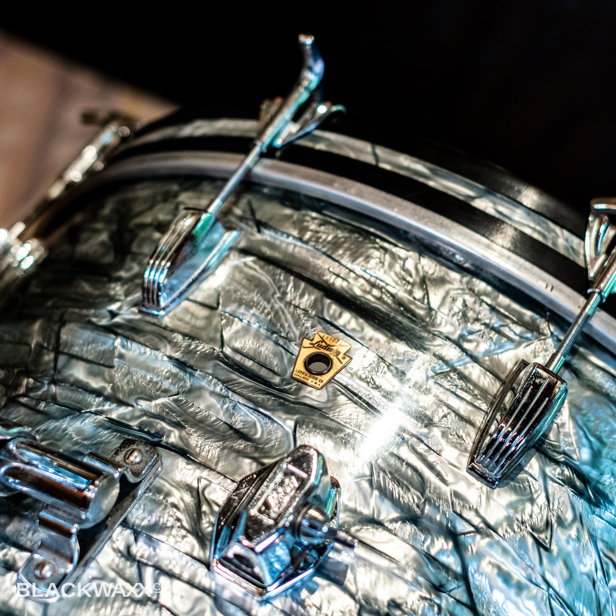 VINTAGE: Ludwig Super Classic - 22, 13, 16 - Sky Blue Pearl