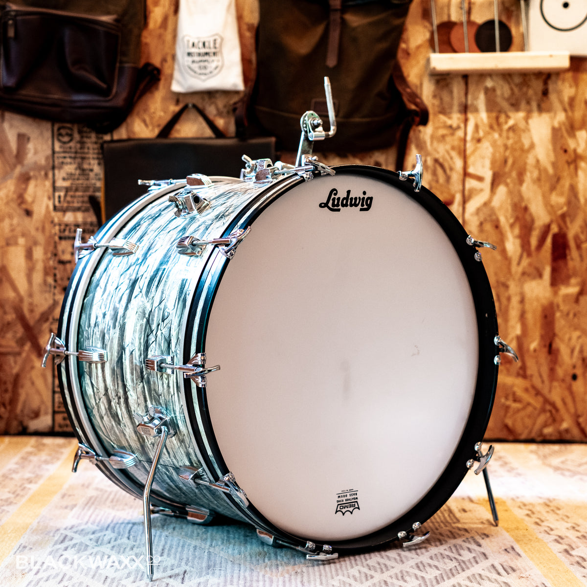 VINTAGE: Ludwig Super Classic - 22, 13, 16 - Sky Blue Pearl
