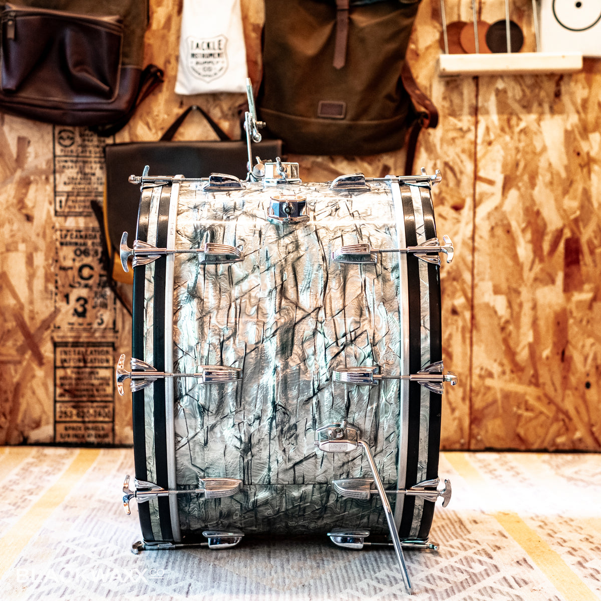 VINTAGE: Ludwig Super Classic - 22, 13, 16 - Sky Blue Pearl