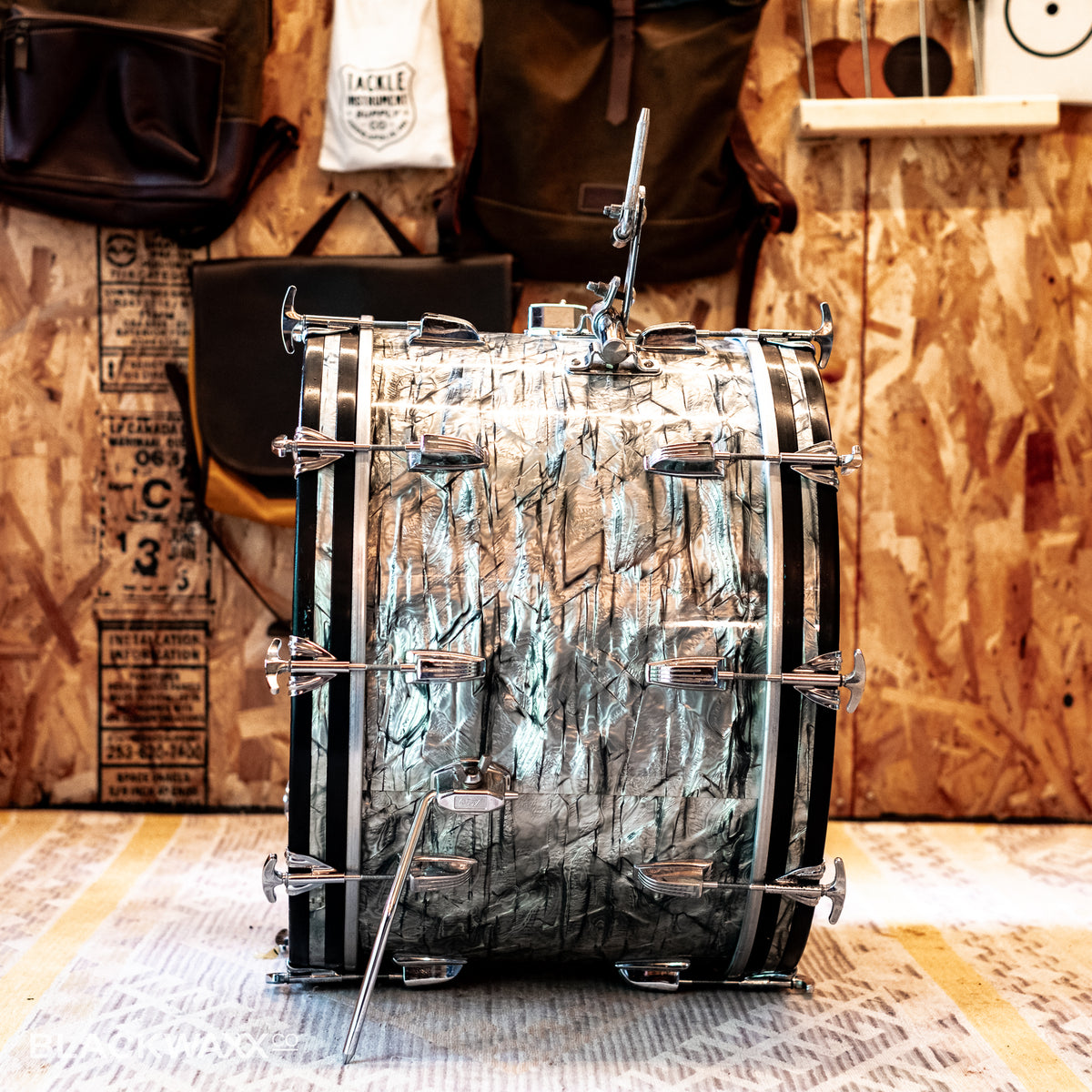 VINTAGE: Ludwig Super Classic - 22, 13, 16 - Sky Blue Pearl