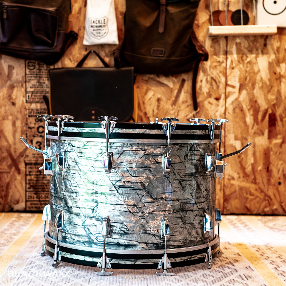 VINTAGE: Ludwig Super Classic - 22, 13, 16 - Sky Blue Pearl