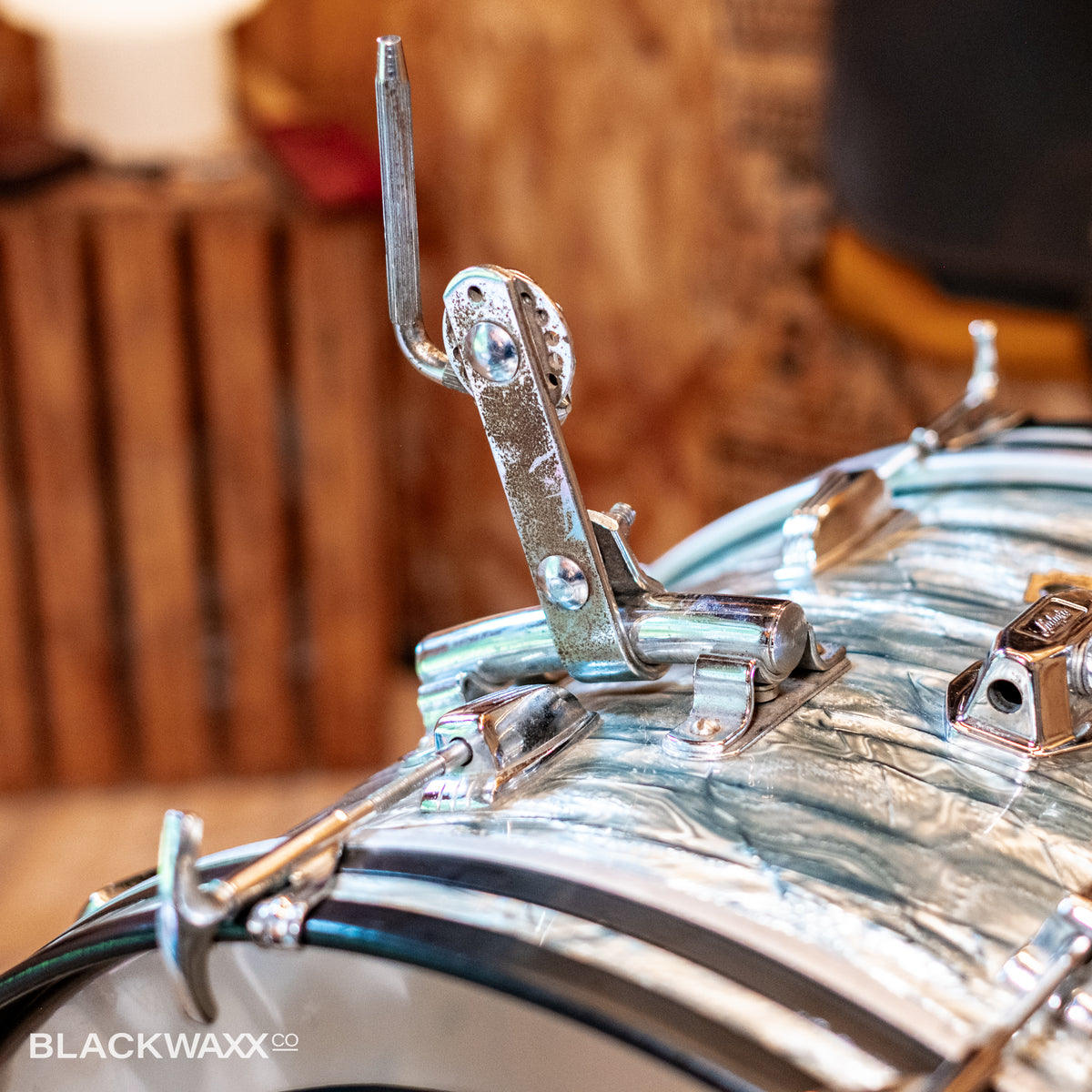 VINTAGE: Ludwig Super Classic - 22, 13, 16 - Sky Blue Pearl
