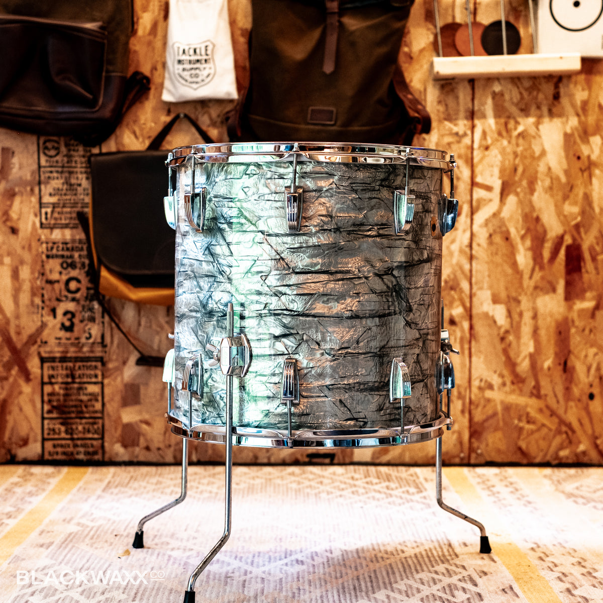 VINTAGE: Ludwig Super Classic - 22, 13, 16 - Sky Blue Pearl