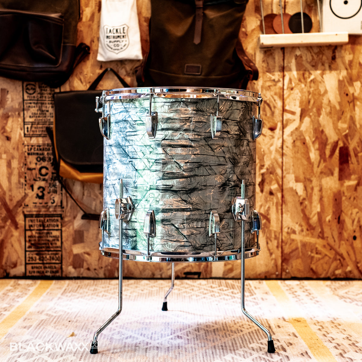 VINTAGE: Ludwig Super Classic - 22, 13, 16 - Sky Blue Pearl