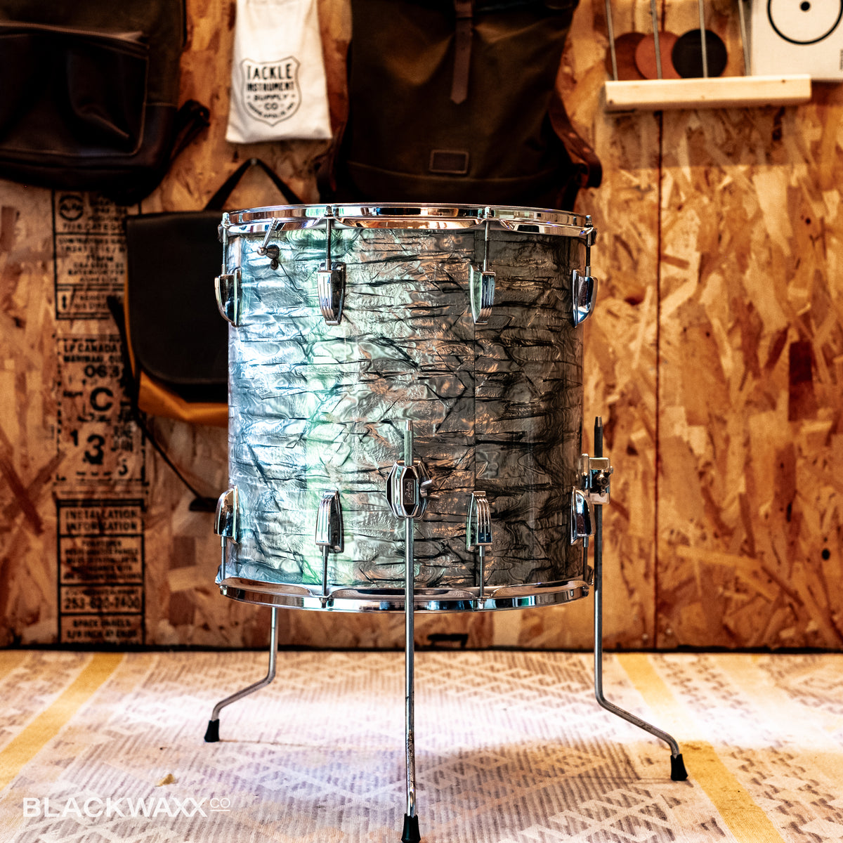 VINTAGE: Ludwig Super Classic - 22, 13, 16 - Sky Blue Pearl