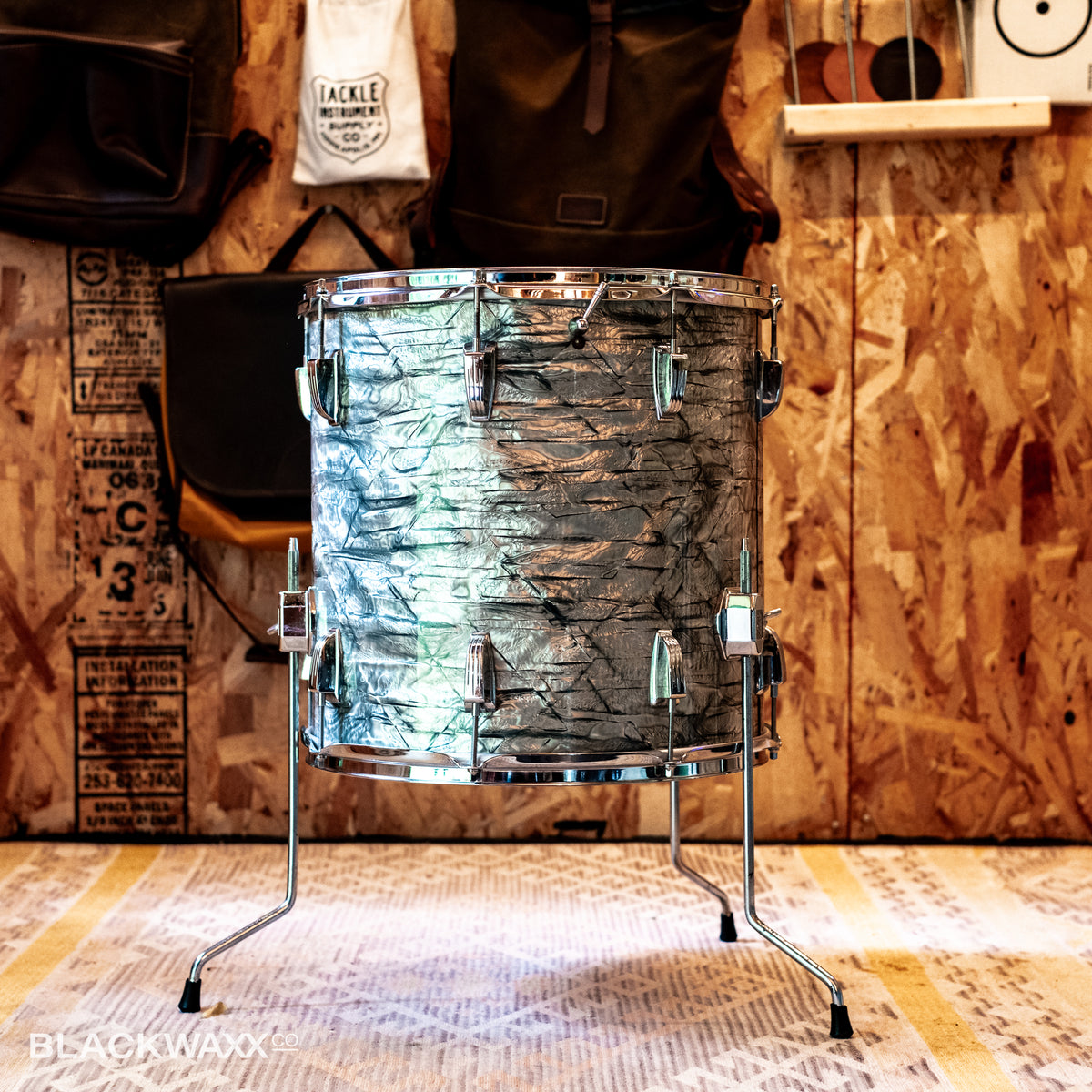 VINTAGE: Ludwig Super Classic - 22, 13, 16 - Sky Blue Pearl