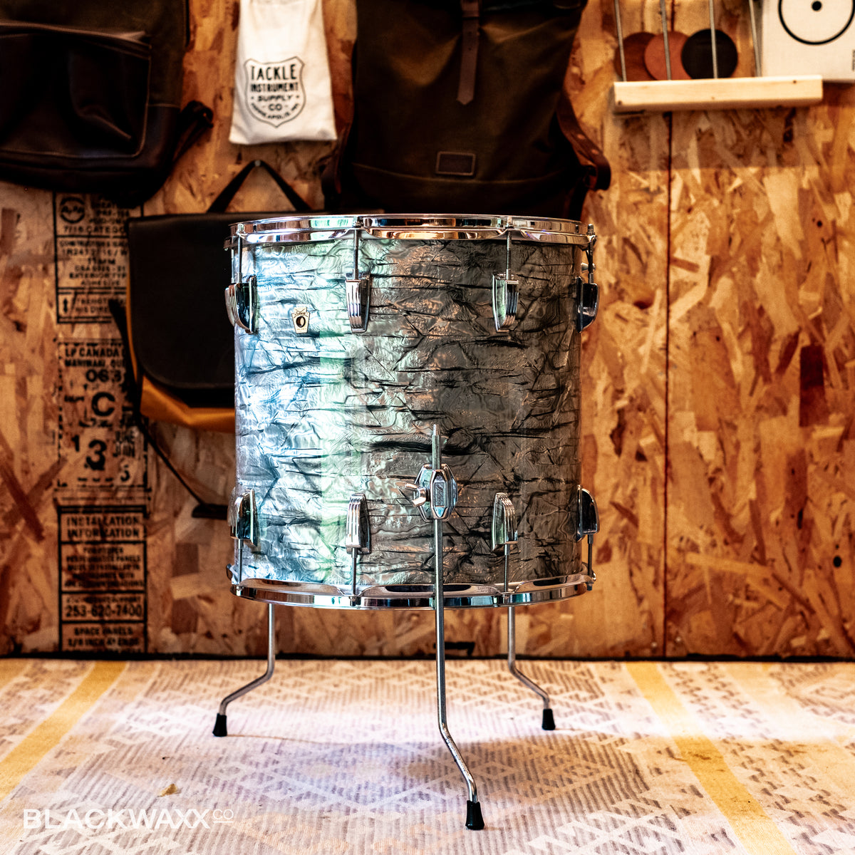 VINTAGE: Ludwig Super Classic - 22, 13, 16 - Sky Blue Pearl